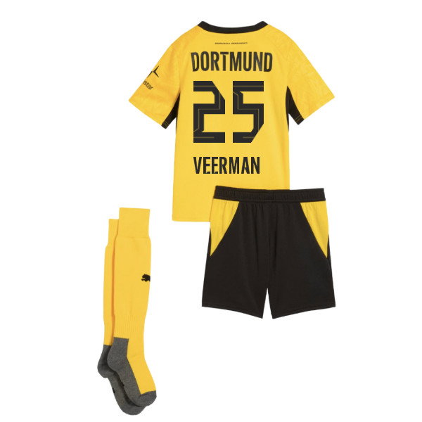 2026-2027 Borussia Dortmund Home Mini Kit (Veerman 25)