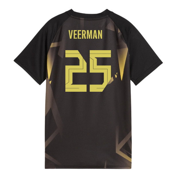 2026-2027 Borussia Dortmund Warm Up Jersey (Black) (Veerman 25)