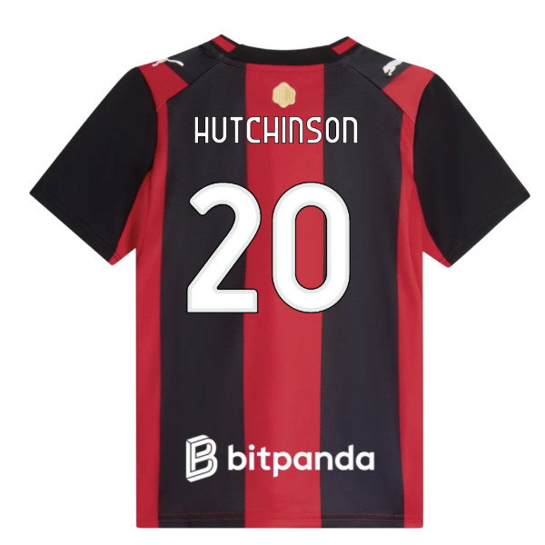 2026-2027 AC Milan Home Shirt (Kids) (Hutchinson 20)