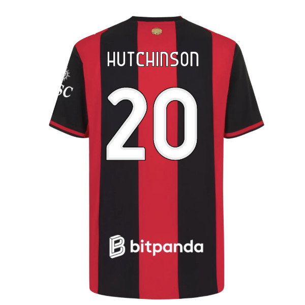2026-2027 AC Milan Authentic Home Shirt (Hutchinson 20)