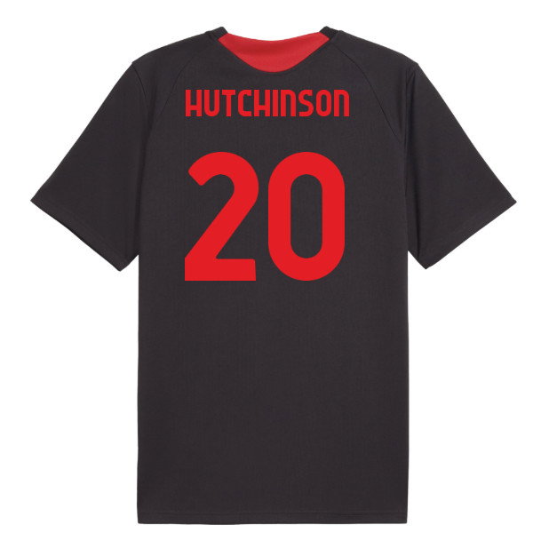2026-2027 AC Milan Training Jersey (Flat Dark Gray) (Hutchinson 20)