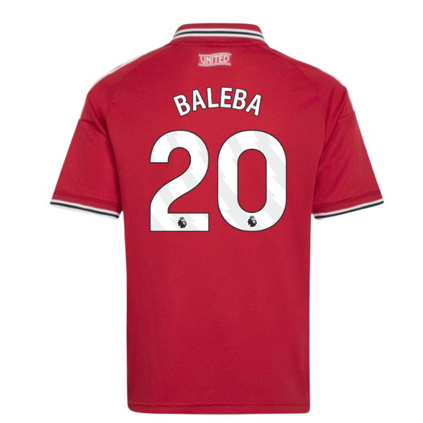 2026-2027 Man Utd Home Shirt (Kids) (Baleba 20)