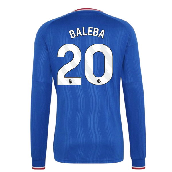 2026-2027 Man Utd Away Long Sleeve Shirt (Kids) (Baleba 20)