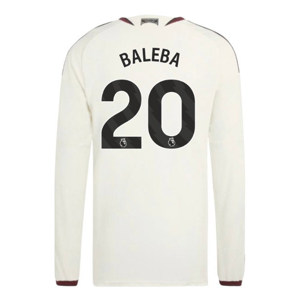 2026-2027 Man Utd Authentic Long Sleeve Third Shirt (Baleba 20)
