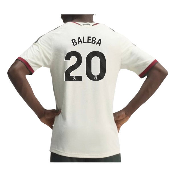 2026-2027 Man Utd Authentic Third Shirt (Baleba 20)