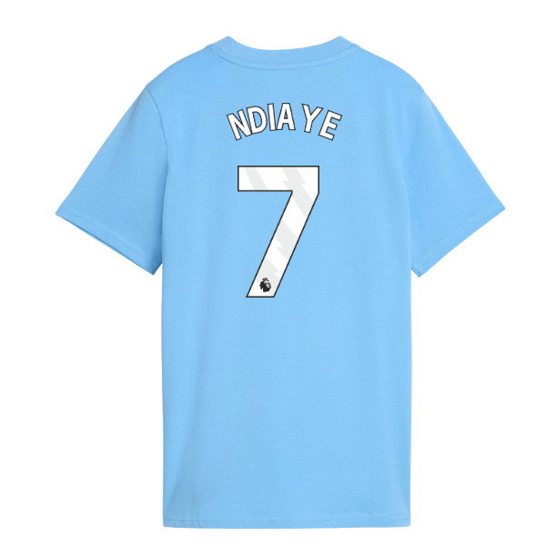 2026-2027 Man City FtblCulture Tee (Light Blue) (Ndiaye 7)