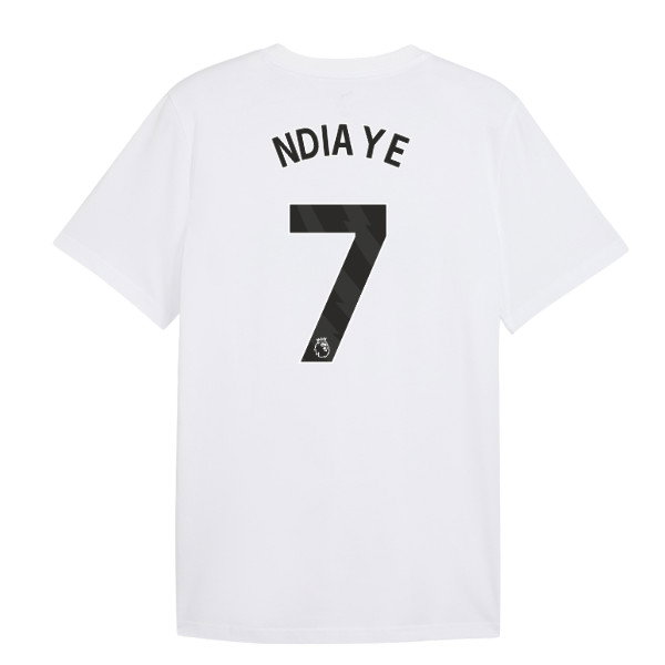 2026-2027 Man City FtblCulture Tee (White) (Ndiaye 7)