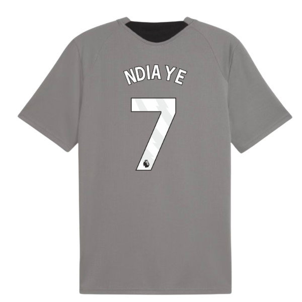 2026-2027 Man City Training Jersey (Cast Iron) (Ndiaye 7)