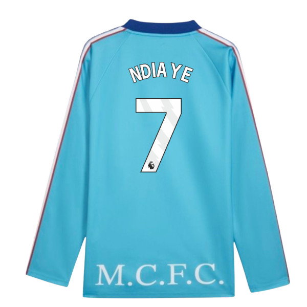 2026-2027 Man City KING Jersey LS (Blue) (Ndiaye 7)
