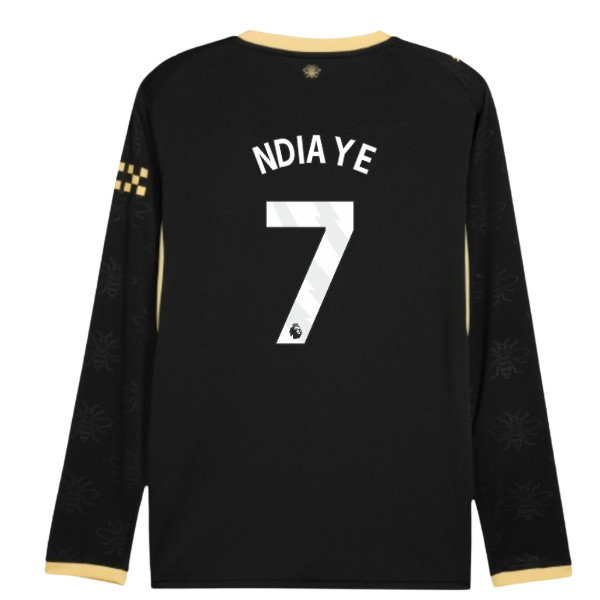 2026-2027 Man City Away Long Sleeve Shirt (Ndiaye 7)