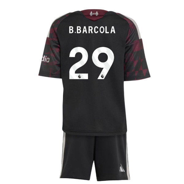 2026-2027 Liverpool Third Baby Kit (B.Barcola 29)
