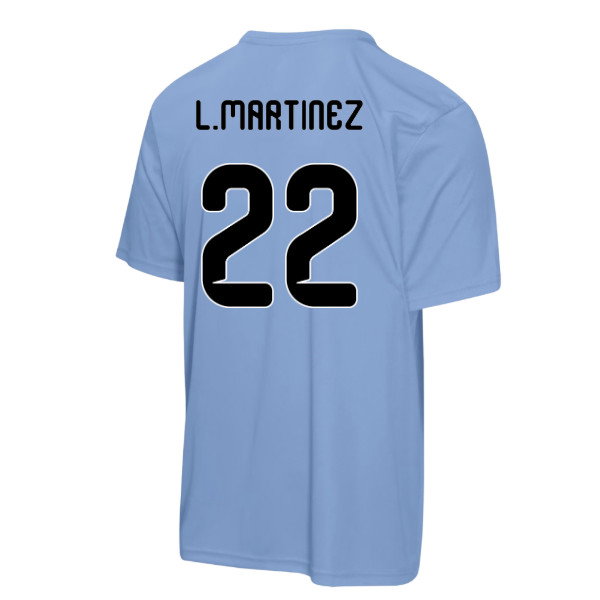 Argentina FIFA World Cup 2026™ T-Shirt (Sky Blue) - Kids (L.Martinez 22)