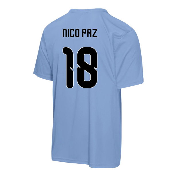 Argentina FIFA World Cup 2026™ T-Shirt (Sky Blue) - Kids (Nico Paz 18)