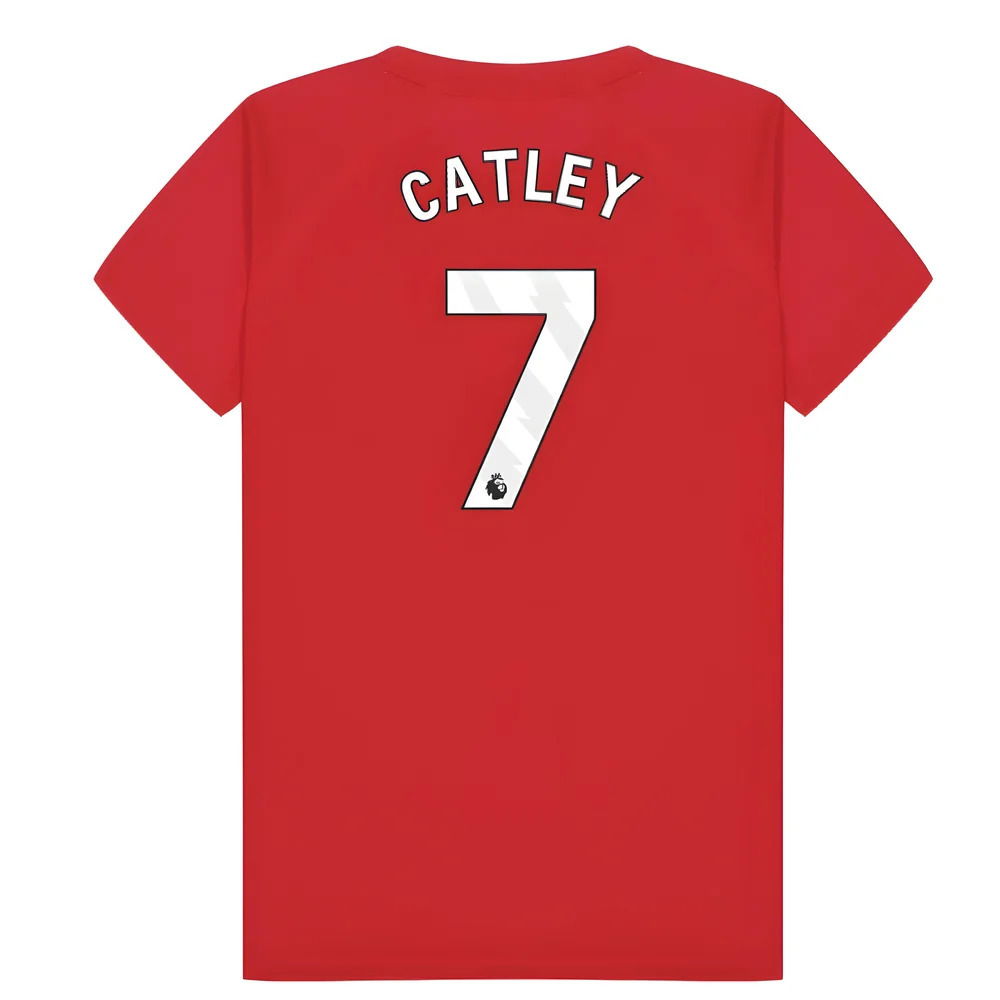 Arsenal Poly T-Shirt (Red) - Kids (Catley 7)