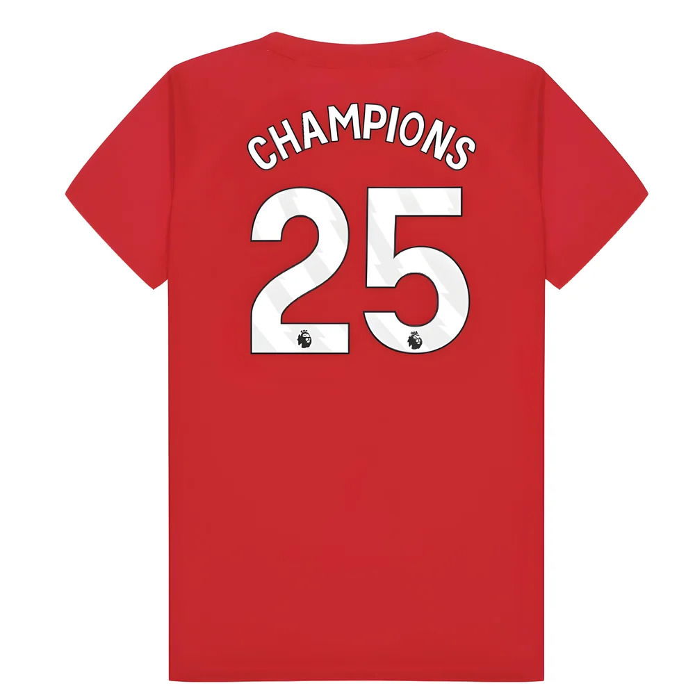Arsenal Poly T-Shirt (Red) - Kids (Champions 25)