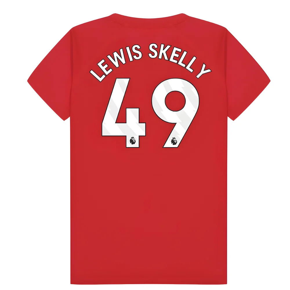 Arsenal Poly T-Shirt (Red) - Kids (Lewis Skelly 49)