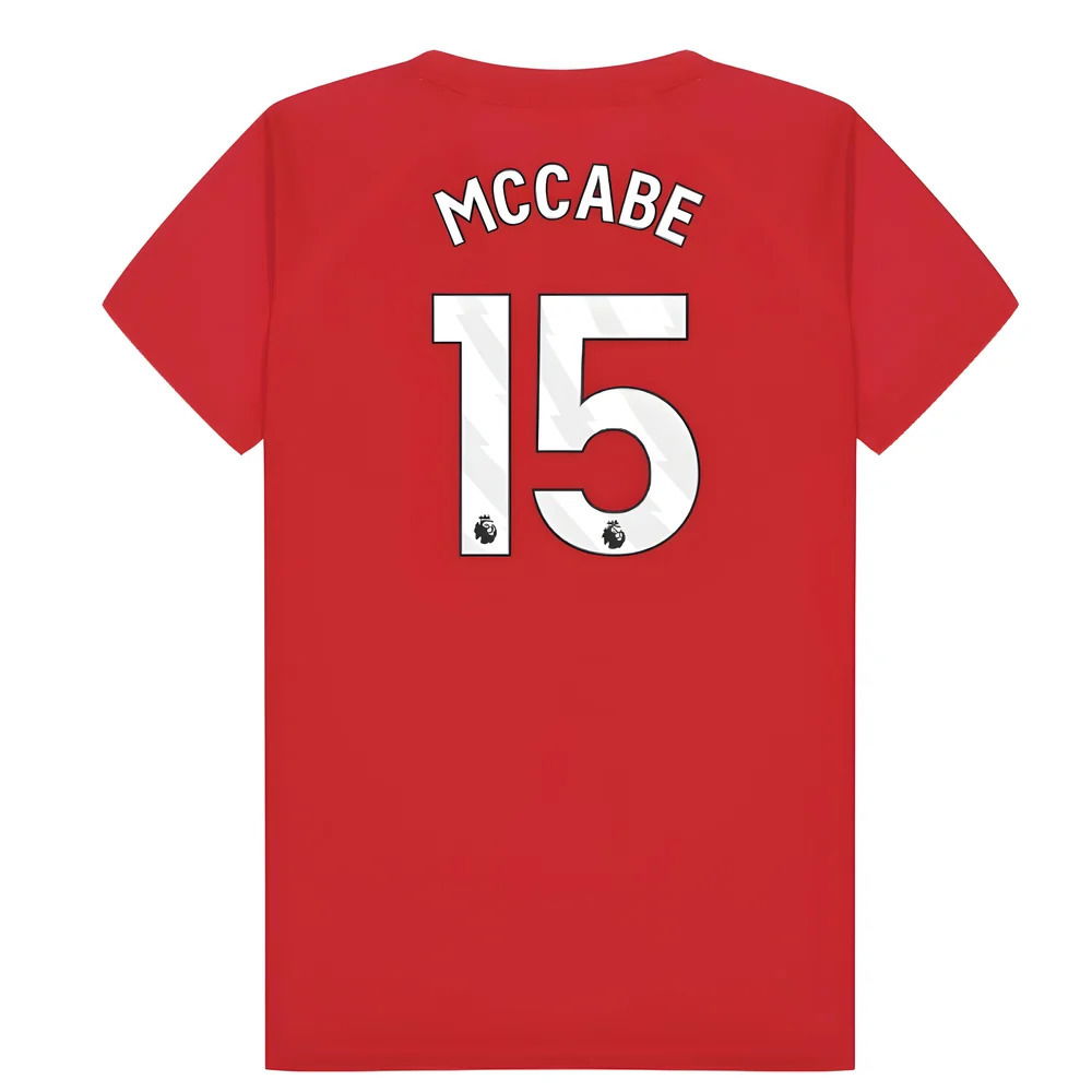 Arsenal Poly T-Shirt (Red) - Kids (McCabe 15)