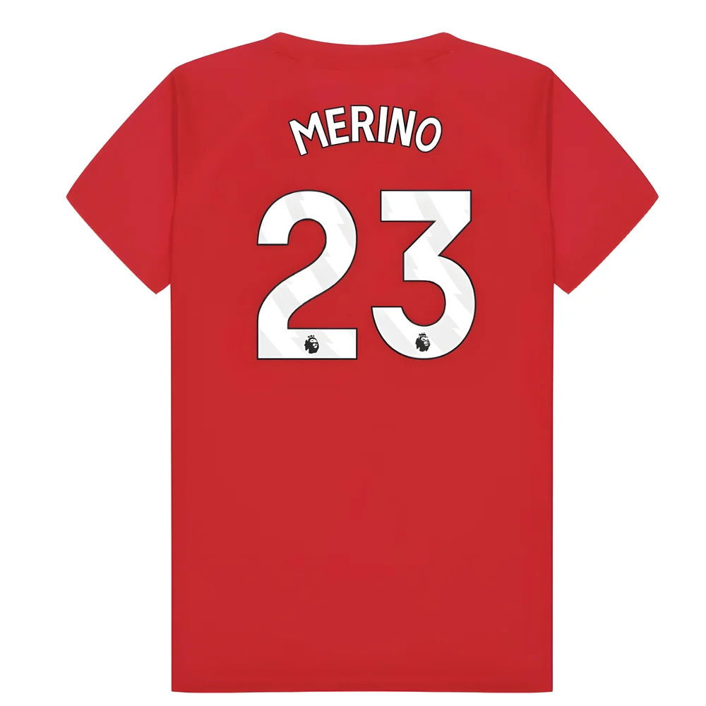 Arsenal Poly T-Shirt (Red) - Kids (Merino 23)