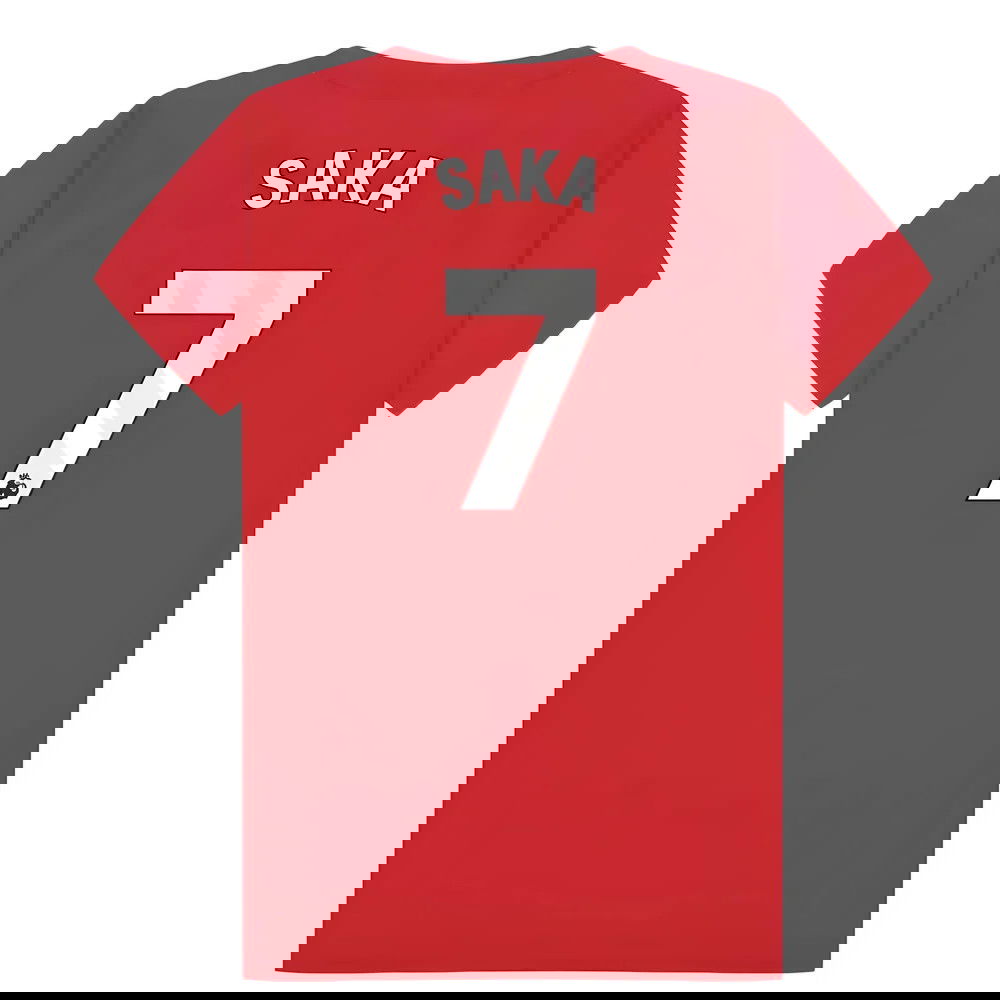 Arsenal Poly T-Shirt (Red) - Kids (Saka 7)