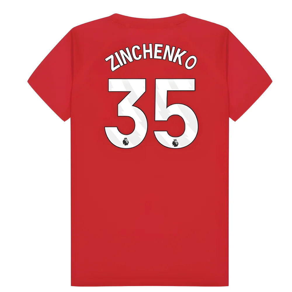 Arsenal Poly T-Shirt (Red) - Kids (Zinchenko 35)