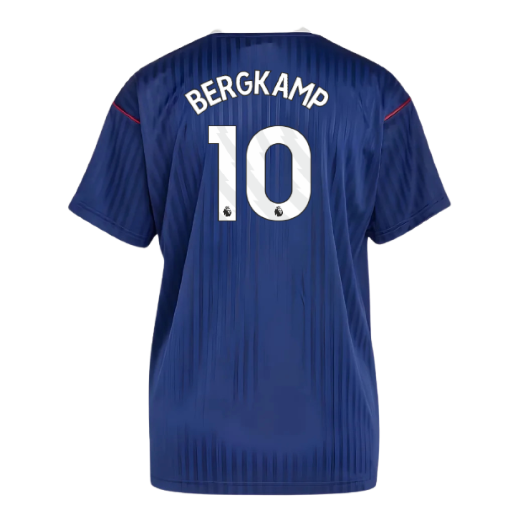 Arsenal Terrace Icons Shirt (Navy) (Bergkamp 10)