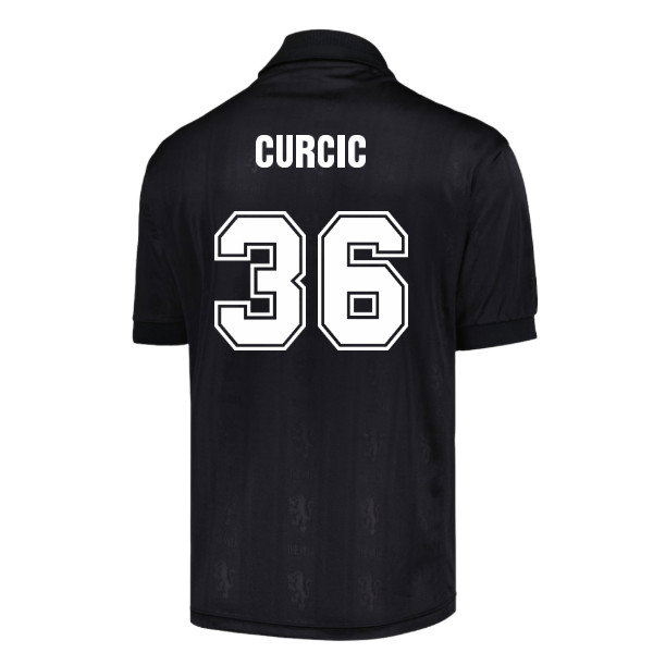Aston Villa 1996 Black Out Retro Shirt (Curcic 36)