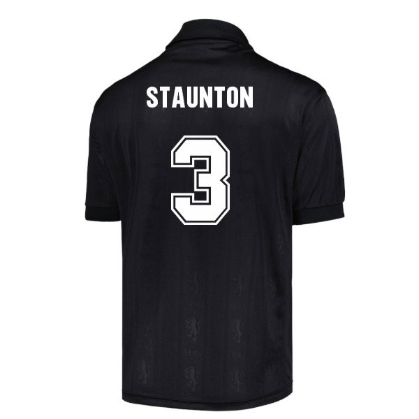 Aston Villa 1996 Black Out Retro Shirt (Staunton 3)