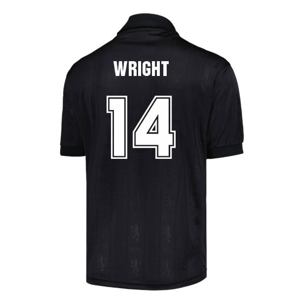 Aston Villa 1996 Black Out Retro Shirt (Wright 14)