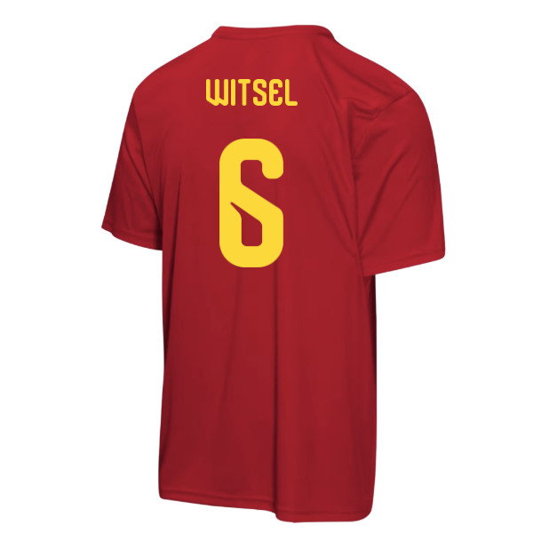Belgium FIFA World Cup 2026™ T-Shirt (Red) - Kids (Witsel 6)