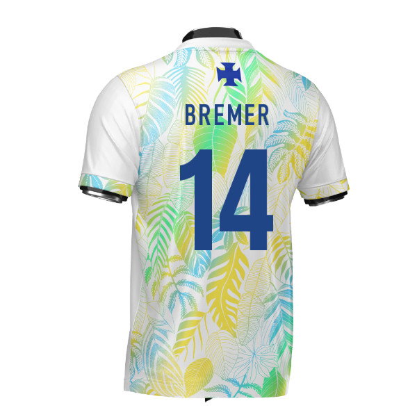 Brazil DNA White Concept Football Jersey (Wolvate) Adult Short Sleeve (Bremer 14)