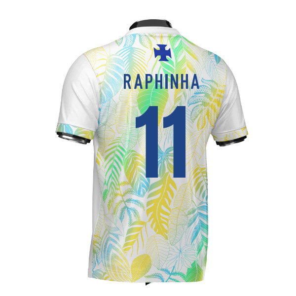 Brazil DNA White Concept Football Jersey (Wolvate) Adult Short Sleeve (Raphinha 11)