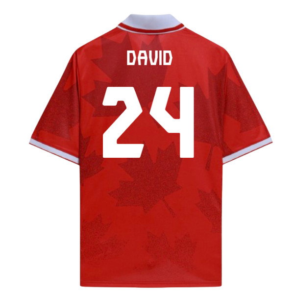 Canada UMBRO World Cup 26 Football Shirt (David 24)