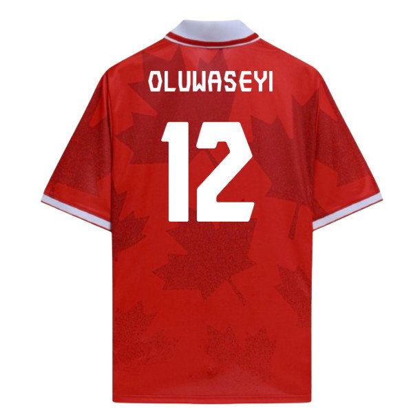 Canada UMBRO World Cup 26 Football Shirt (Oluwaseyi 12)