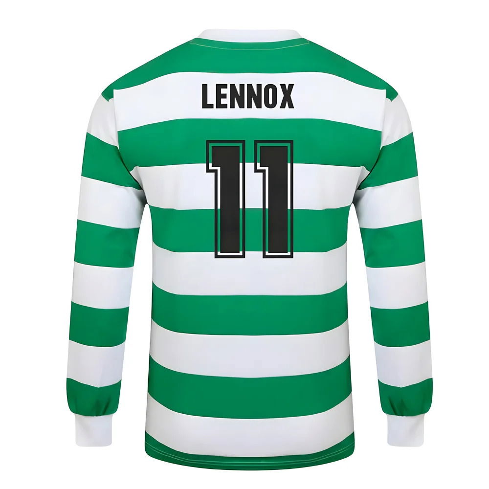 Celtic 1967 European Cup Winners Long Sleeve Retro Shirt (Lennox 11)