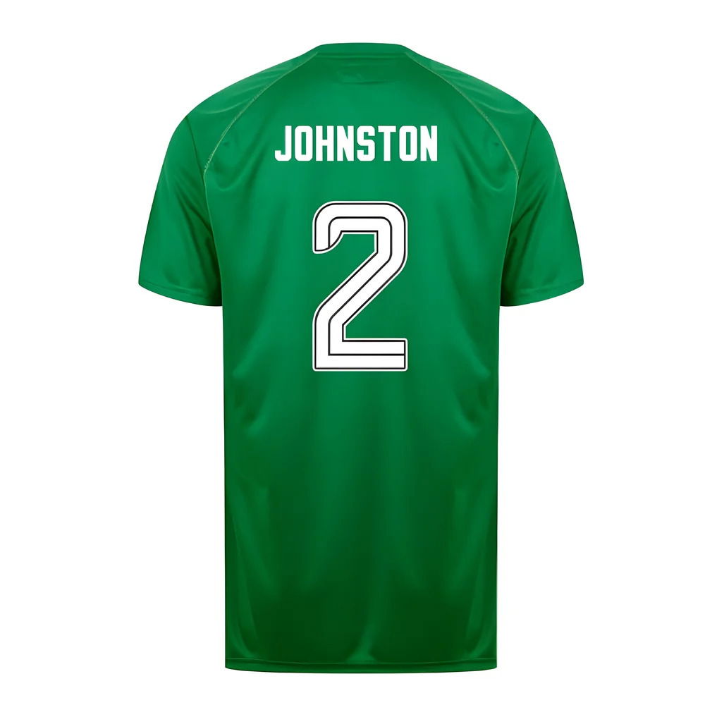 Celtic Poly T-shirt (Green/White) (Johnston 2)