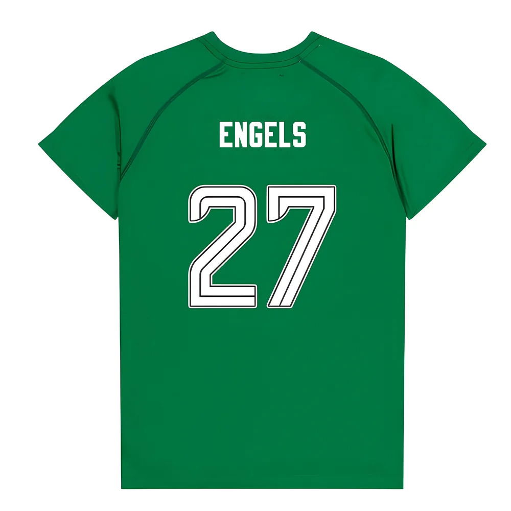 Celtic Poly T-shirt (Green/White) - Kids (Engels 27)