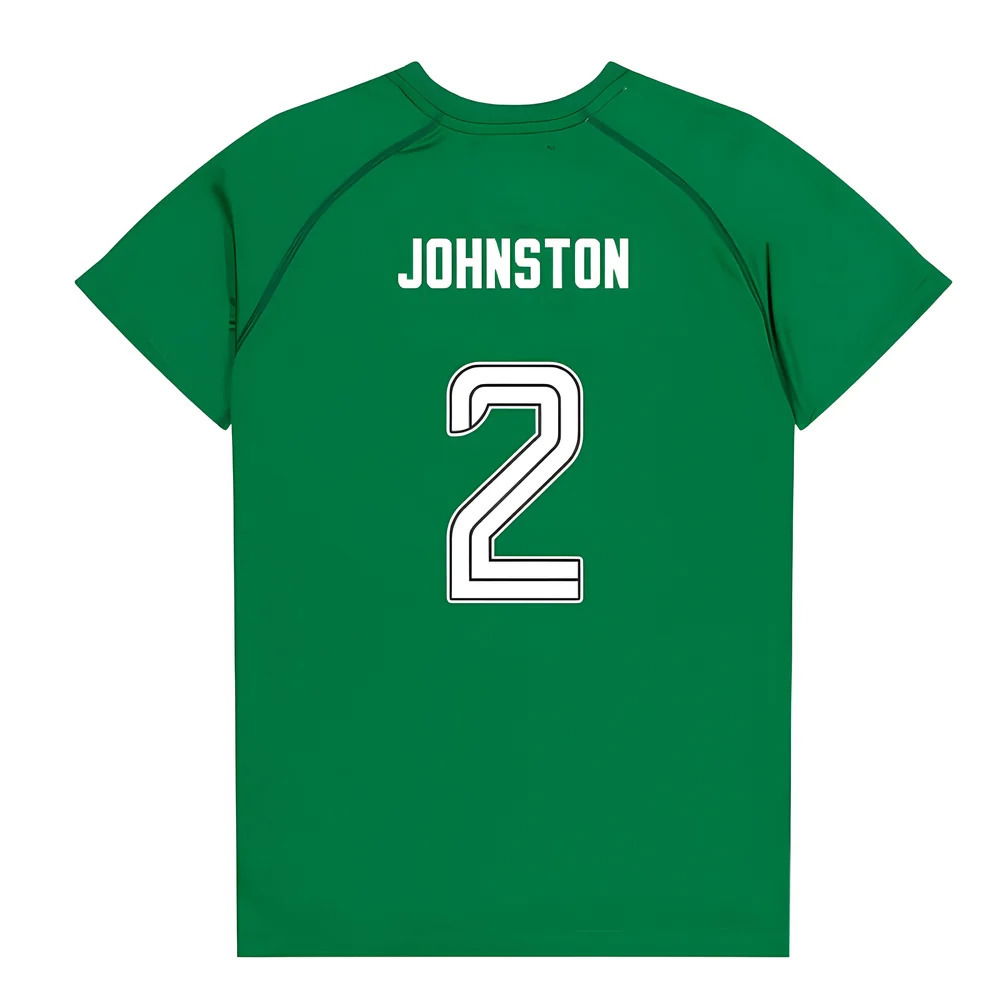 Celtic Poly T-shirt (Green/White) - Kids (Johnston 2)