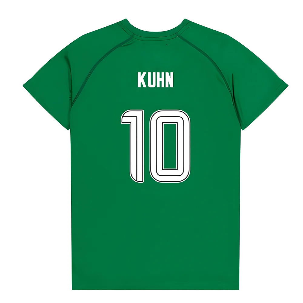 Celtic Poly T-shirt (Green/White) - Kids (Kuhn 10)