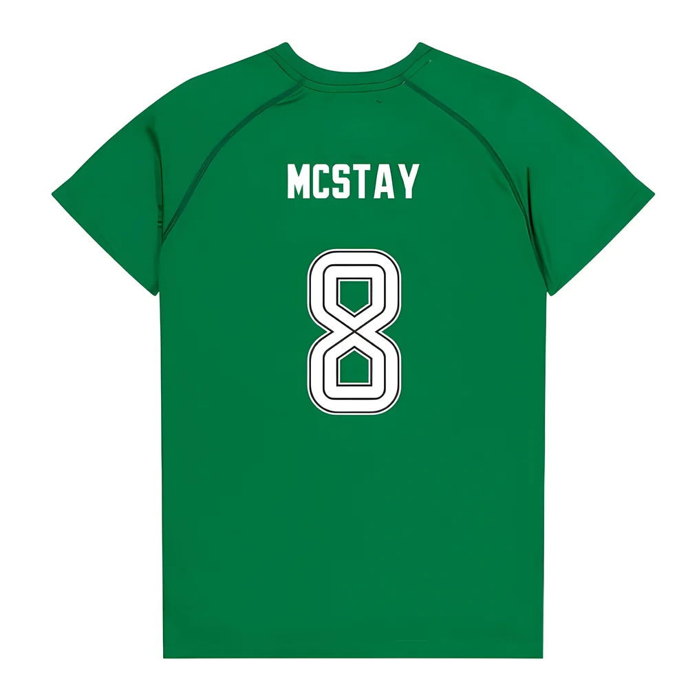 Celtic Poly T-shirt (Green/White) - Kids (McStay 8)