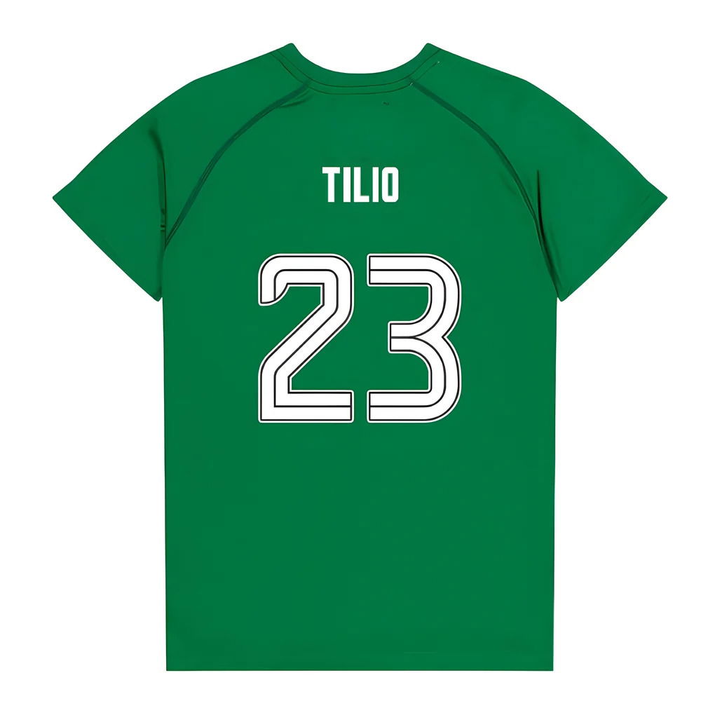 Celtic Poly T-shirt (Green/White) - Kids (Tilio 23)