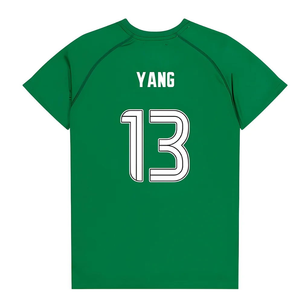 Celtic Poly T-shirt (Green/White) - Kids (Yang 13)