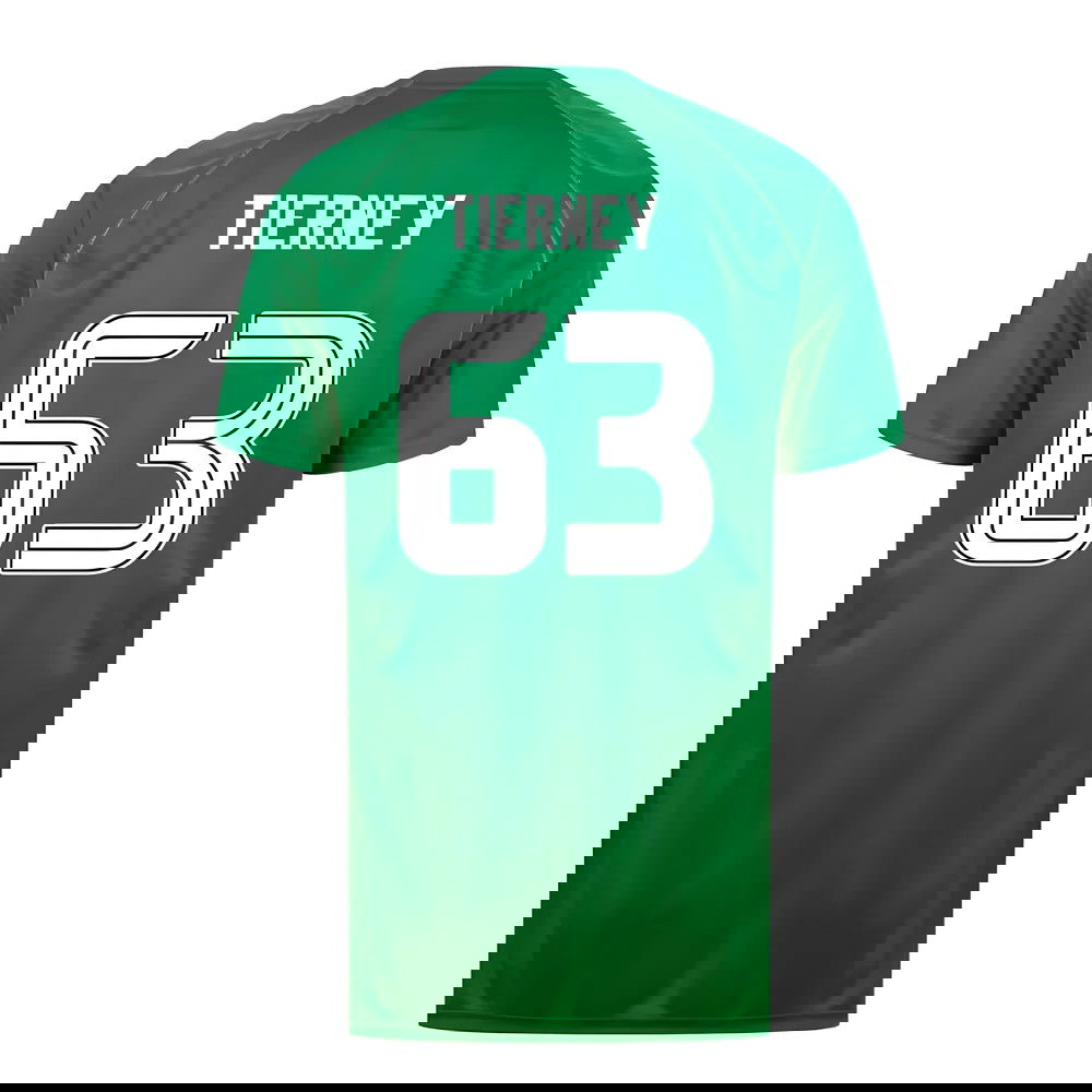 Celtic Poly T-shirt (Green/White) (Tierney 63)
