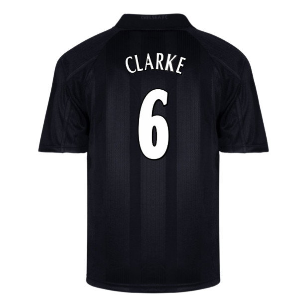 Chelsea 1998 Black Out Home Retro Shirt (Clarke 6)