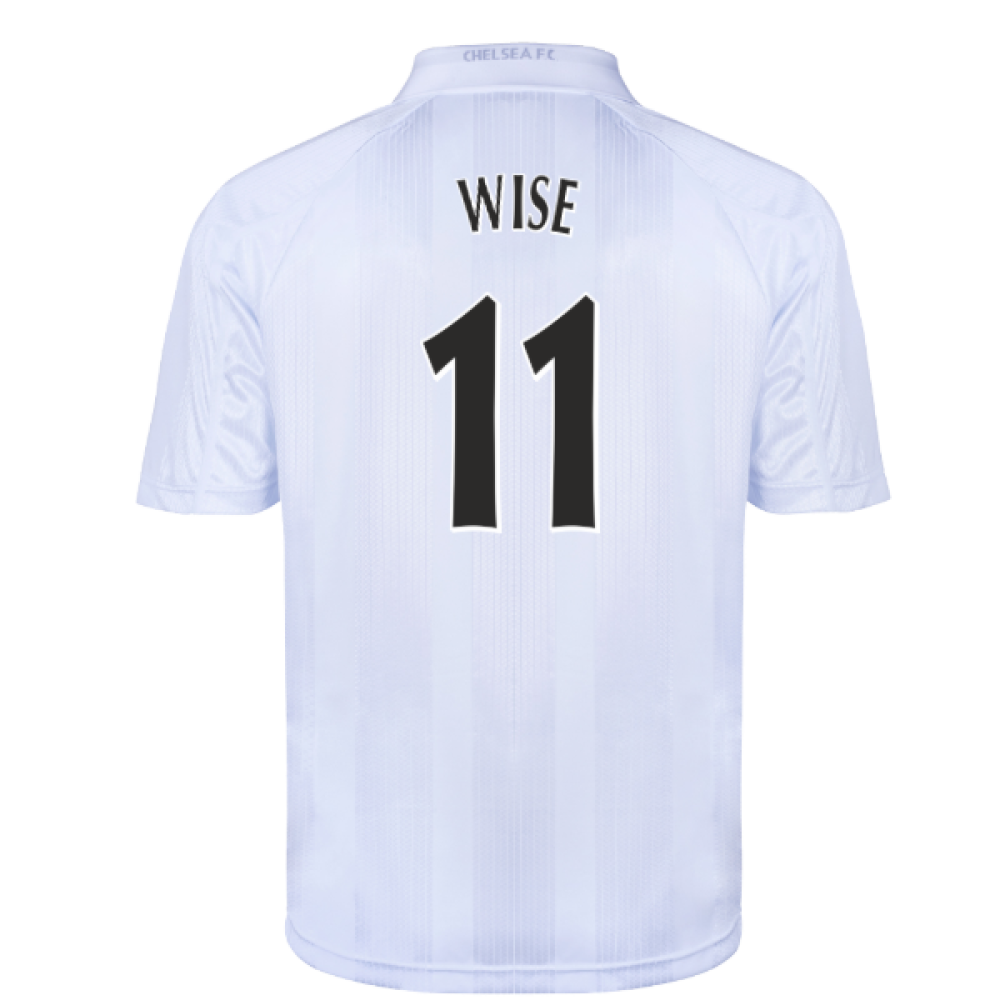 Chelsea 1998 Blank Out Retro Football Shirt (White) (Wise 11)