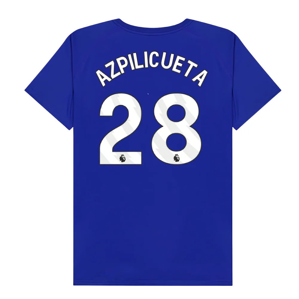 Chelsea Poly T-Shirt (Blue) - Kids (Azpilicueta 28)