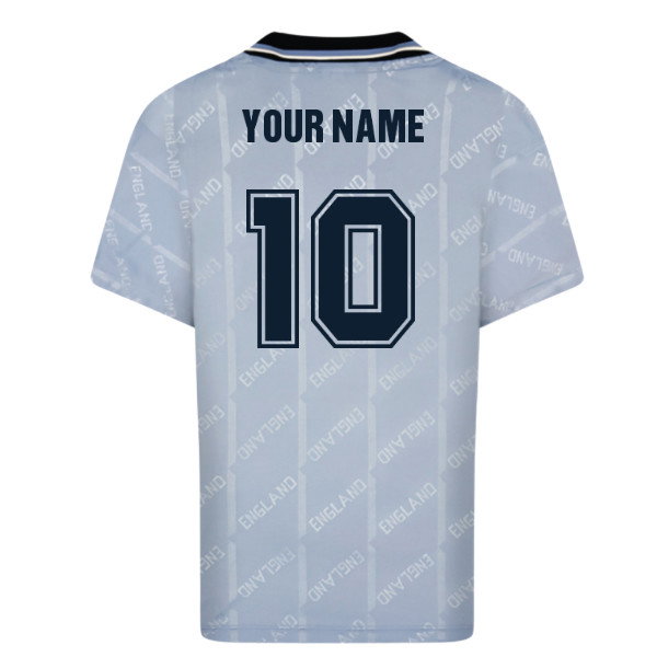 England 1993 Third Retro Shirt (Your Name)