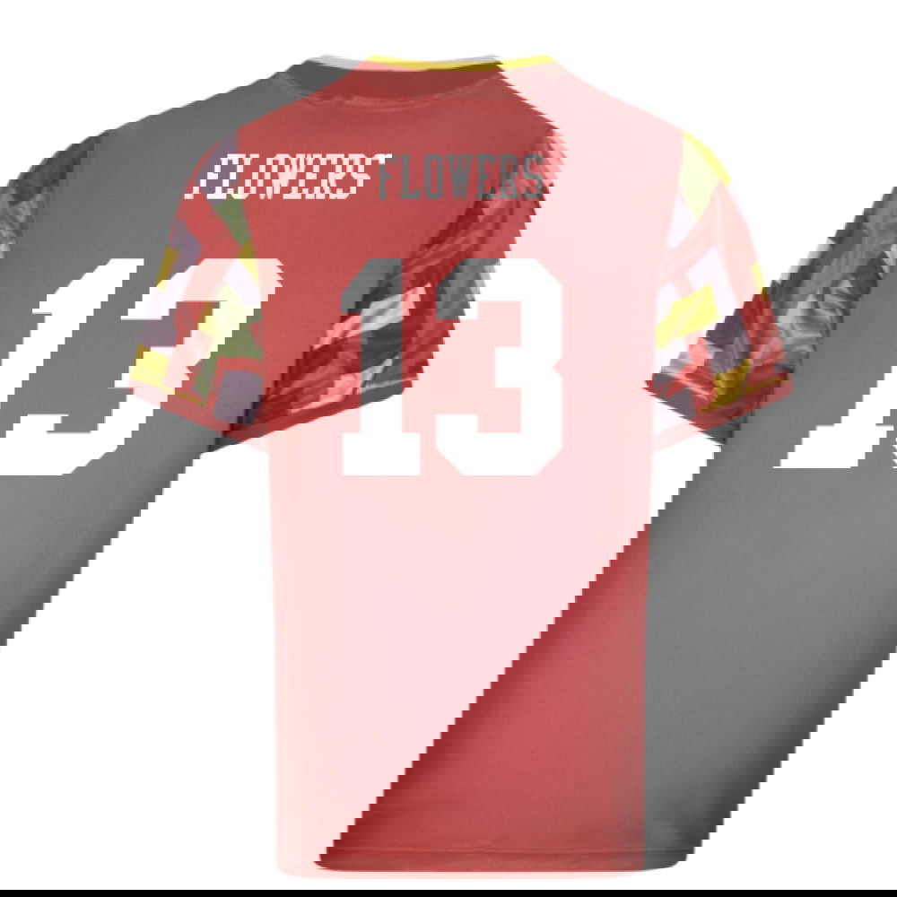 England 1996 Away Retro Goalkeeper Shirt (Flowers 13)