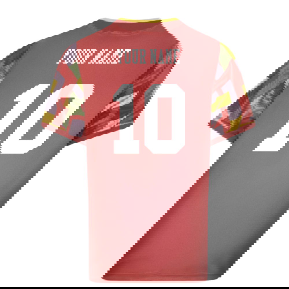 England 1996 Away Retro Goalkeeper Shirt (Your Name)