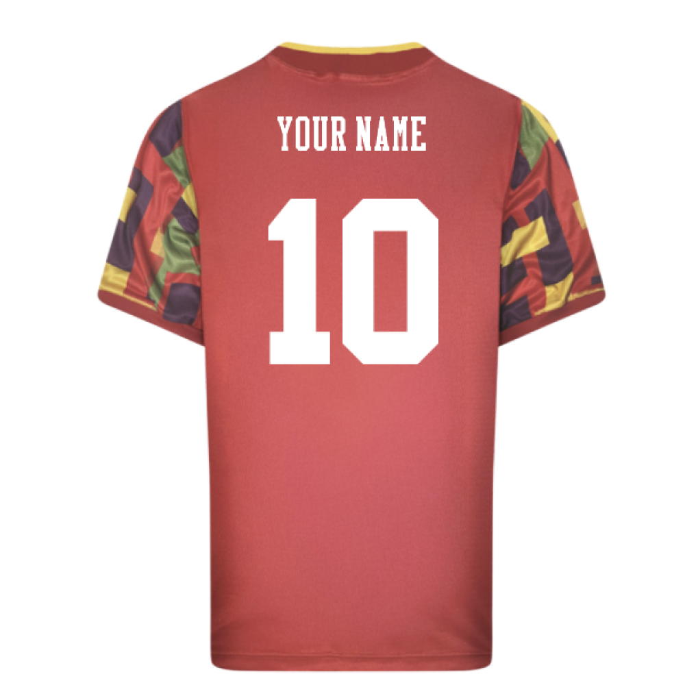 England 1996 Away Retro Goalkeeper Shirt (Your Name)