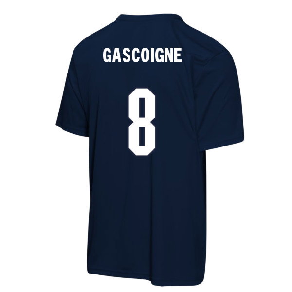 England FIFA World Cup 2026™ T-Shirt (Navy) - Kids (Gascoigne 8)